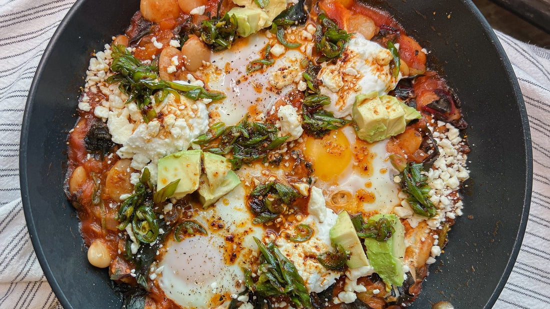 Butter Bean and Swiss Chard Shakshuka