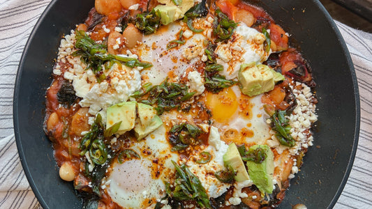 Butter Bean and Swiss Chard Shakshuka