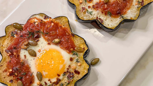 Acorn Squash Egg in a Hole